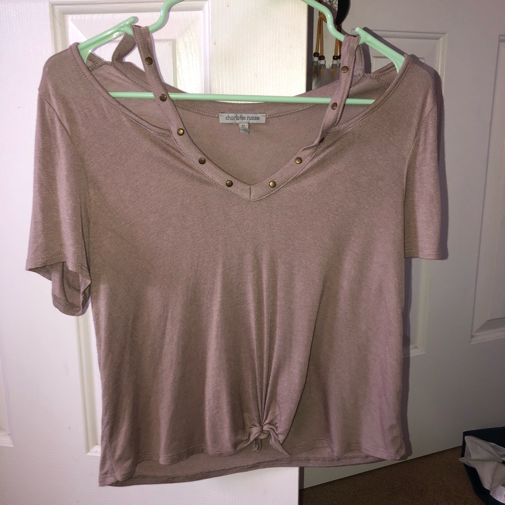 V neck top